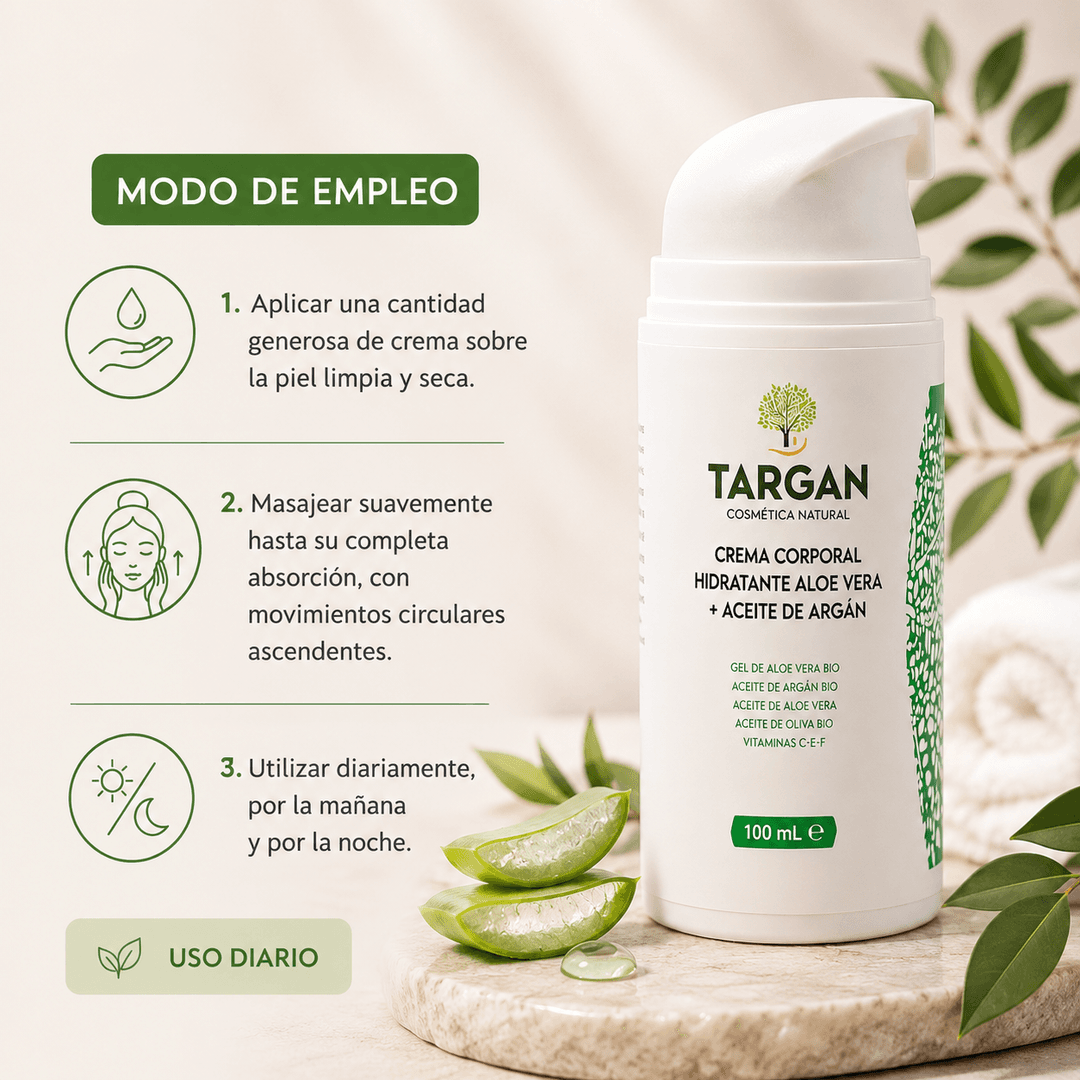 CREMA CORPORAL HIDR. ALOE VERA+ARGAN