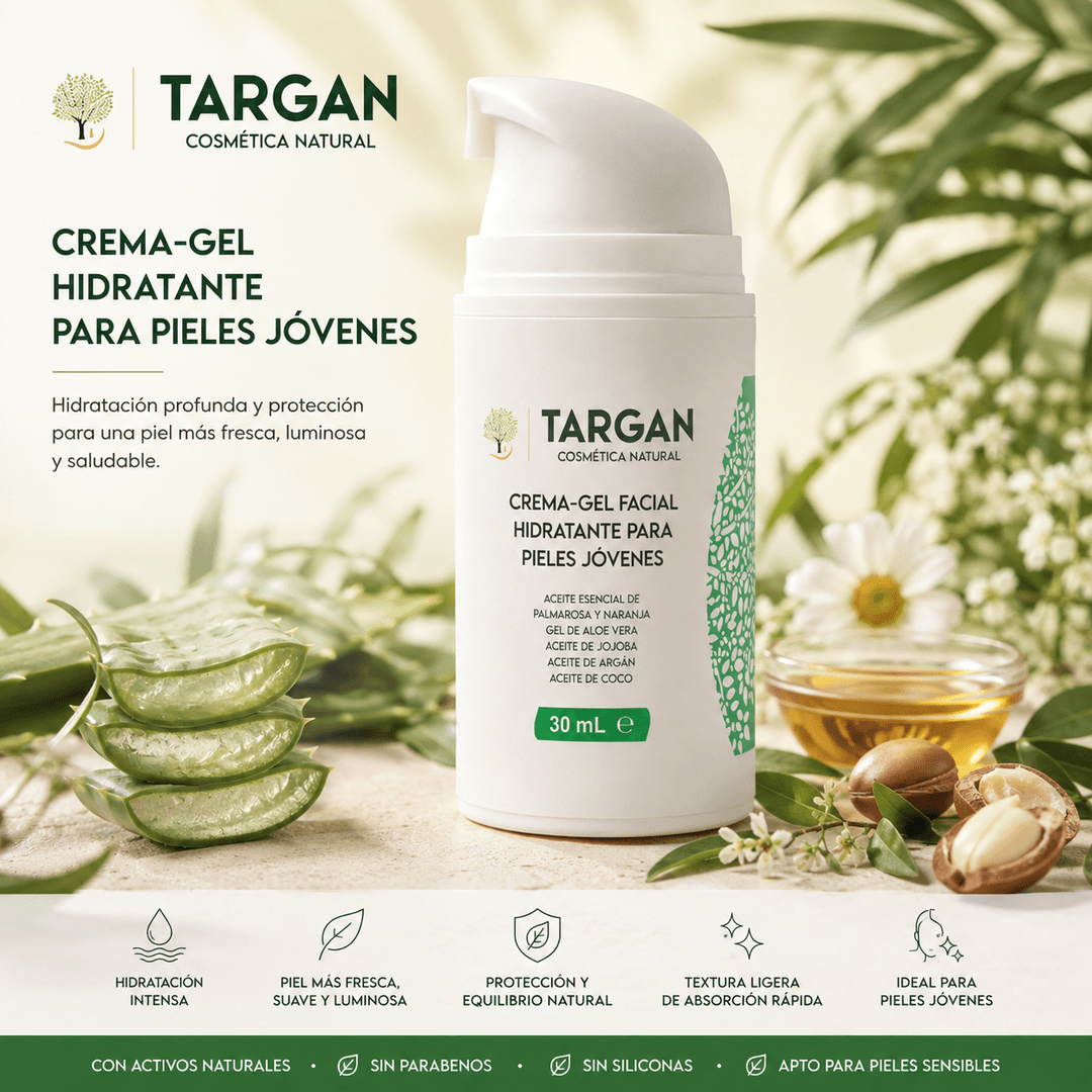 CREMA GEL FACIAL HIDRATATNE PIELES JOVENES