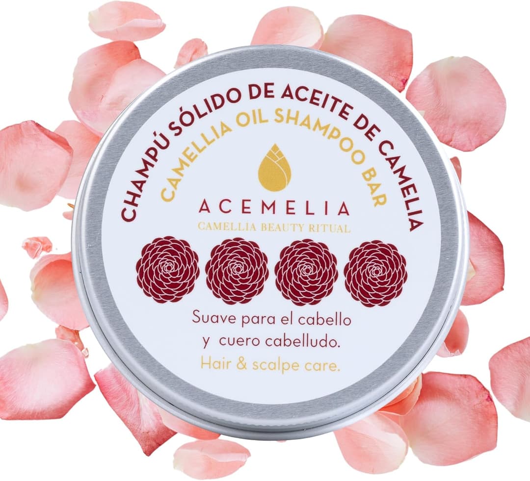 CHAMPÚ SÓLIDO DE ACEITE DE CAMELIA 70 GR